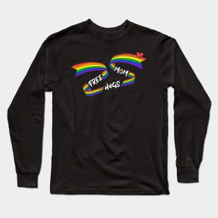 free mom hugs lgbtq Long Sleeve T-Shirt